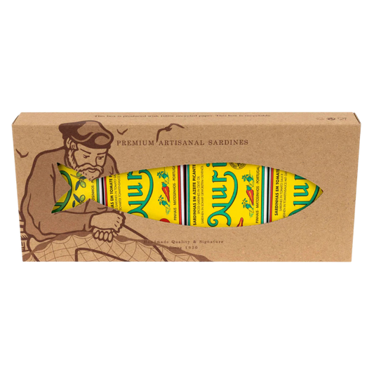 NURI Signature Collection – 4 Premium Portuguese Sardines (4 × 125g)