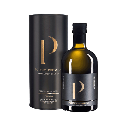 Zestaw oliwy z oliwek Pousio (Premium, Homenagem, Extra Virgin)
