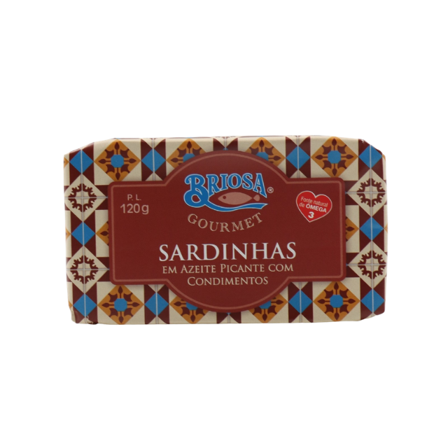 Briosa Gourmet Sardines in Olive Oil with spices