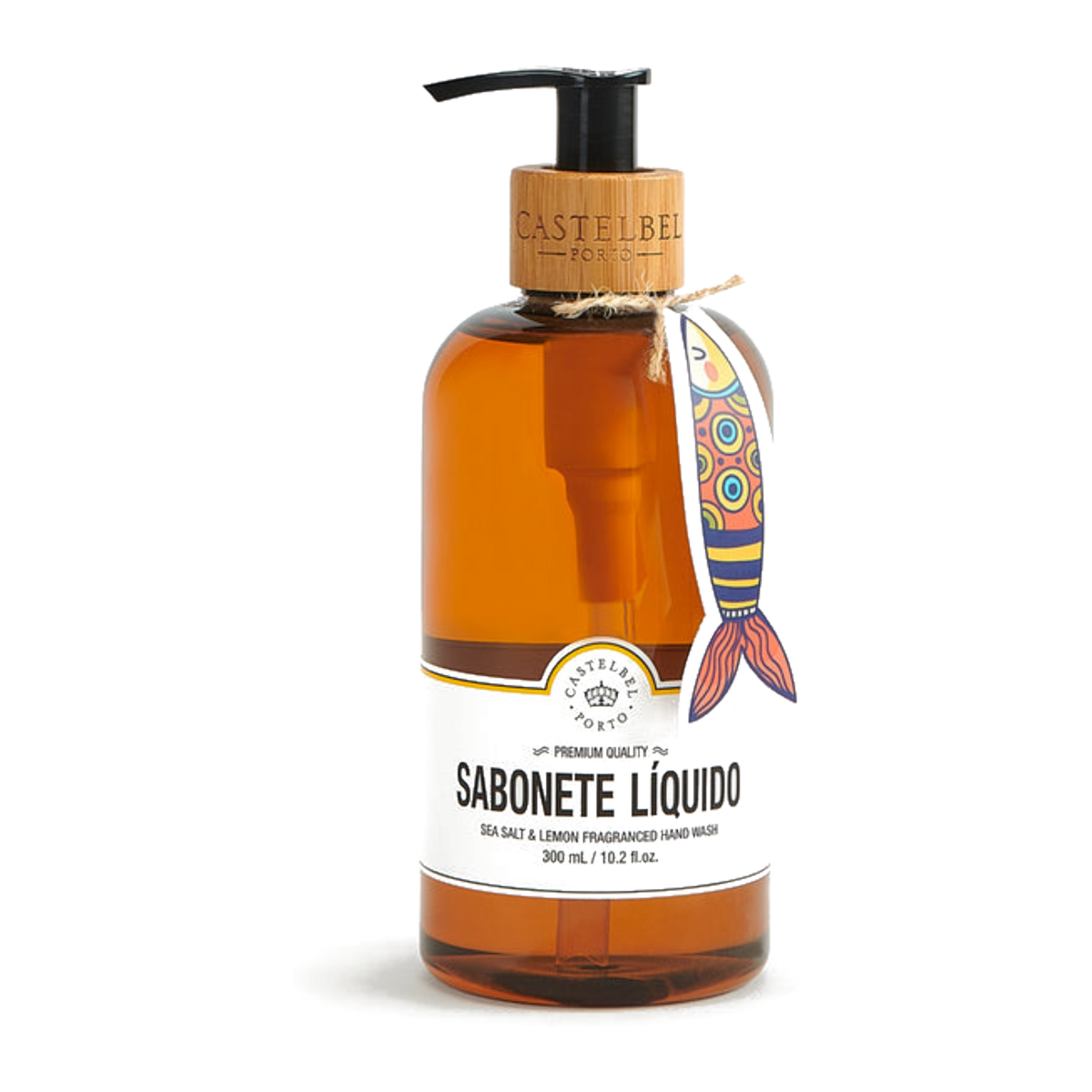 Castelbel Sardine Liquid Soap Sea Salt & Lemon 300ml