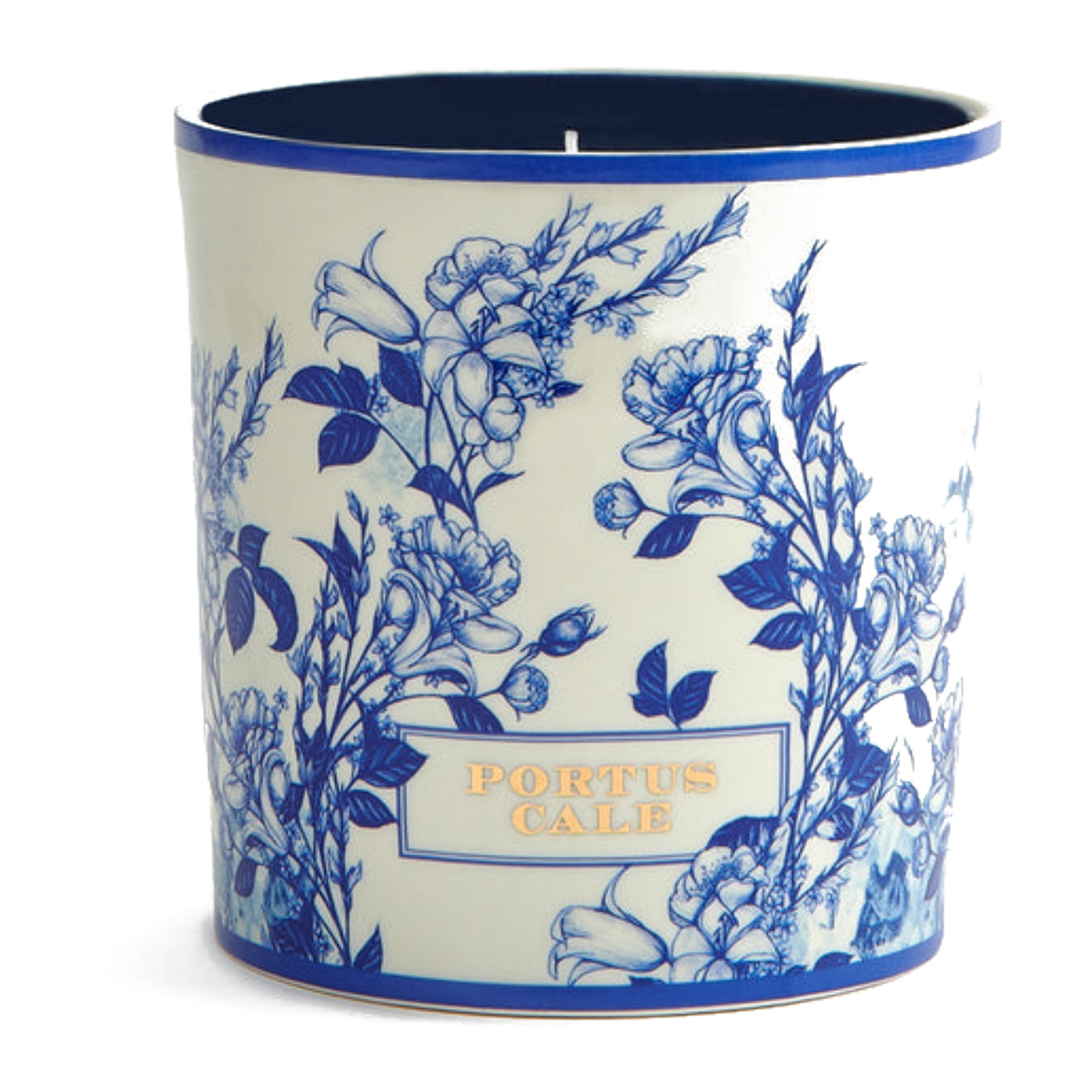 Portus Cale Gold & Blue Four-Wick Scented Candle 1400g