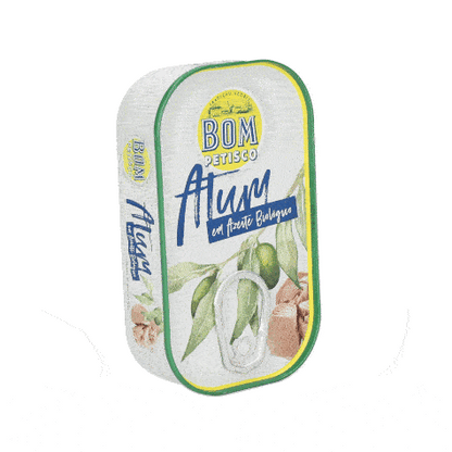 Bom Petisco Tuńczyk w organicznej oliwie z oliwek extra virgin