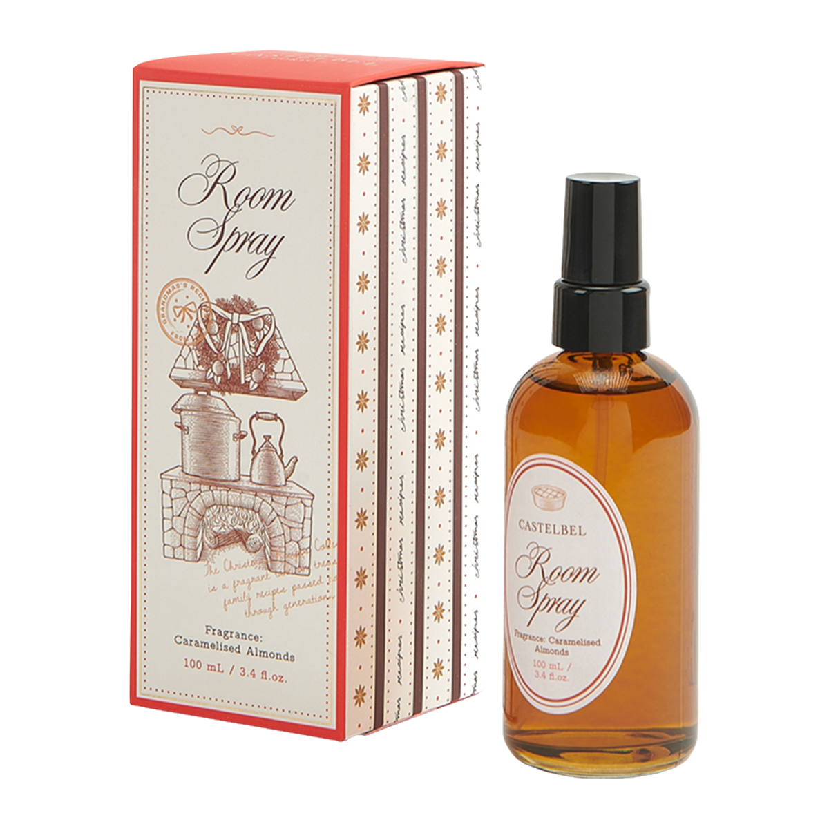 Castelbel Room Spray Caramelized Almonds - 100mL – alternate official product view