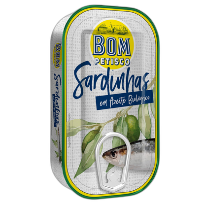 Bom Petisco sardynki w BIO oliwie z oliwek
