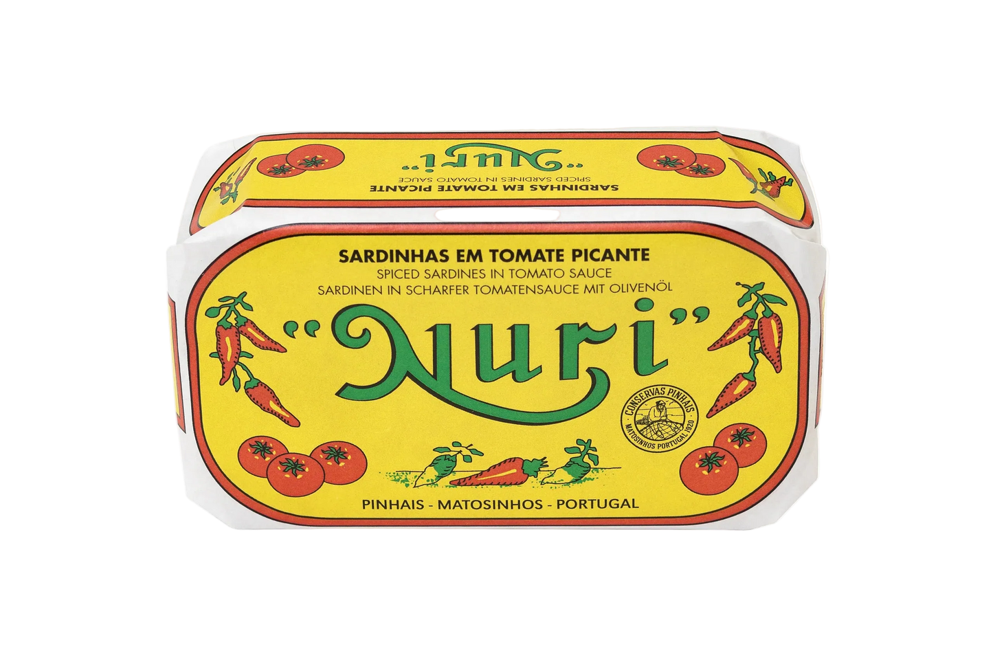 Kolekcja NURI Signature – 4 premium sardynki portugalskie (4 × 125g)