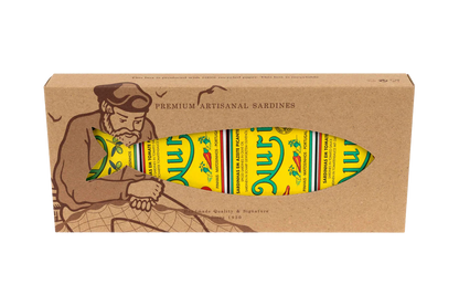 Kolekcja NURI Signature – 4 premium sardynki portugalskie (4 × 125g)