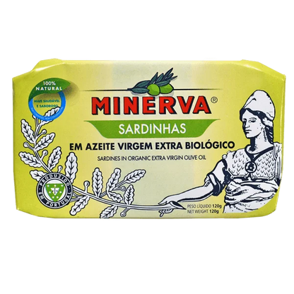 Minerva Portuguese Sardines in Olive Oil Degustacion (4 x 120g)