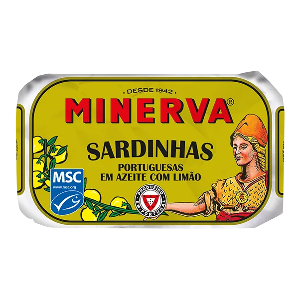 Minerva Portuguese Sardines in Olive Oil Degustacion (4 x 120g)