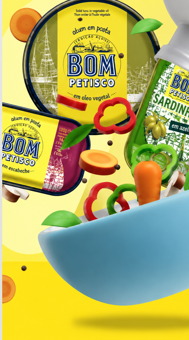 Bom Petisco Portuguese sardines editorial collection image