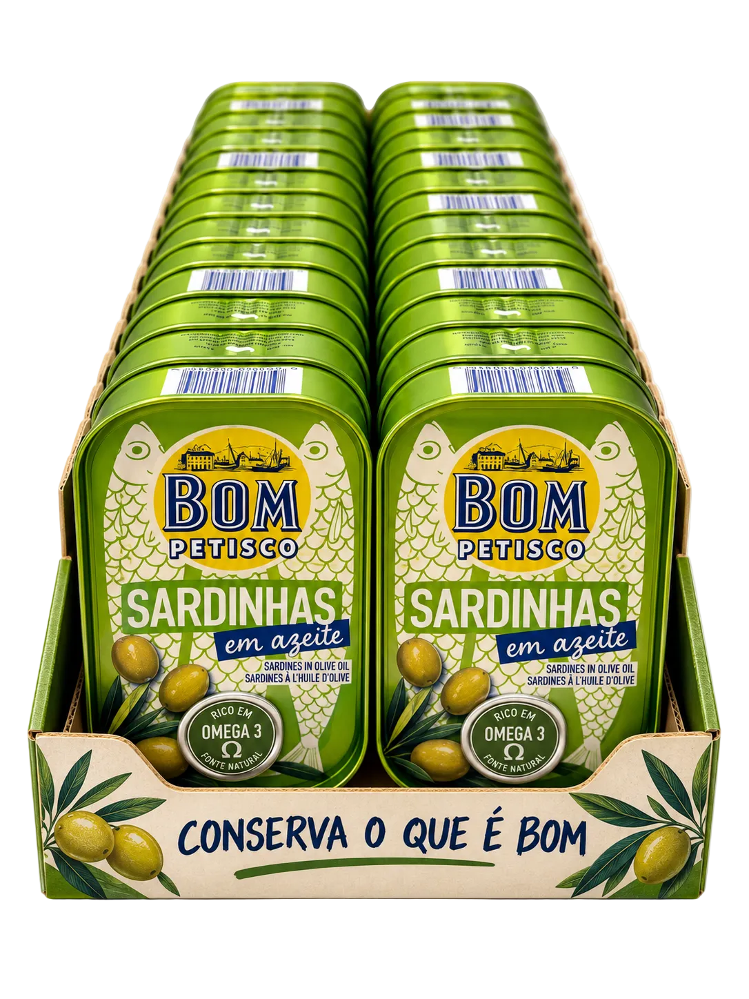 Bom Petisco Portuguese sardines in olive oil