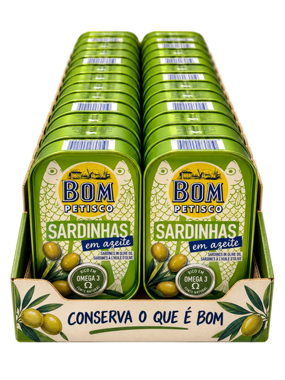 Bom Petisco Portuguese sardines in olive oil